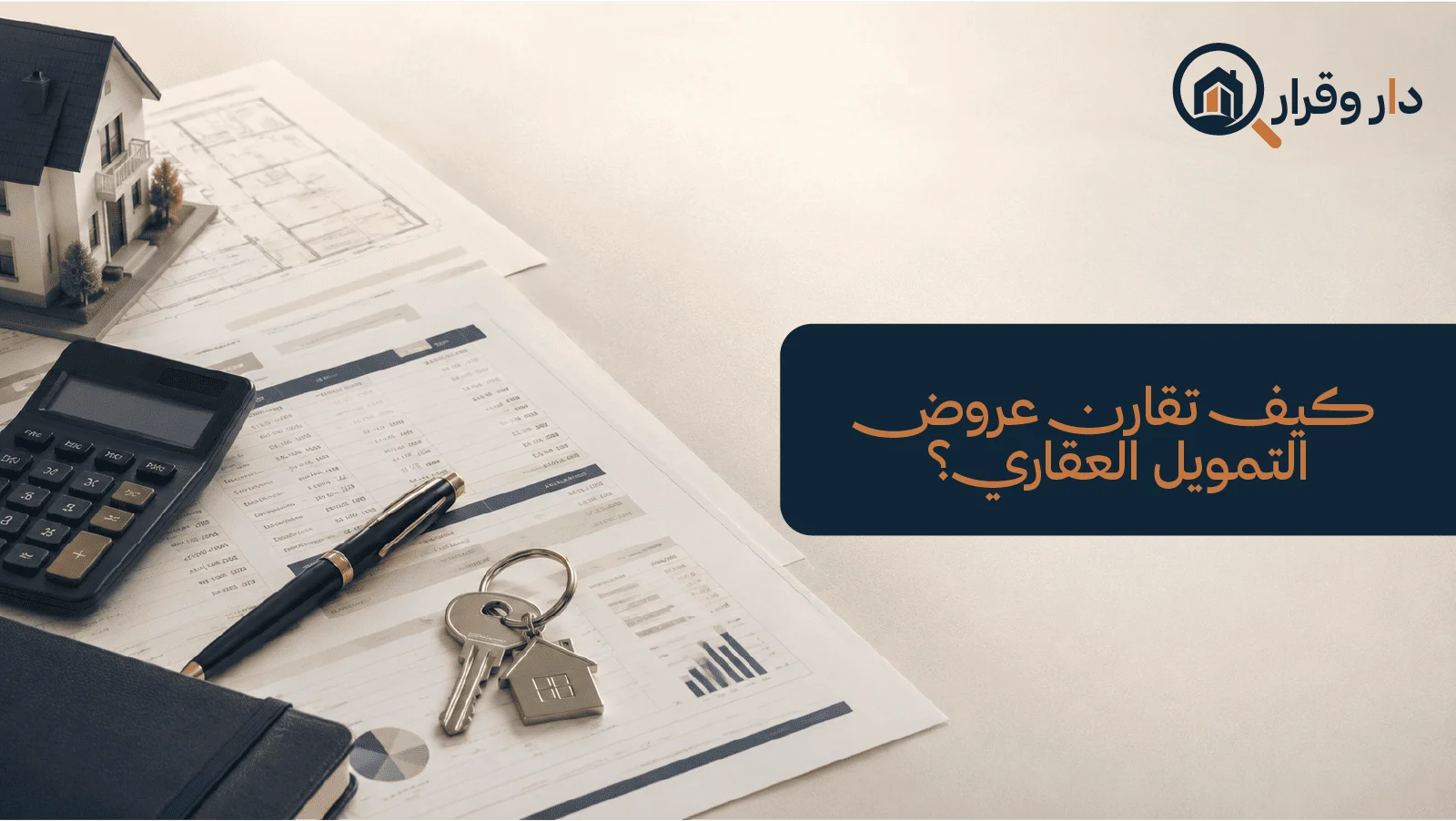 مقارنة عروض البنوك للتمويل العقاري قبل التوقيع